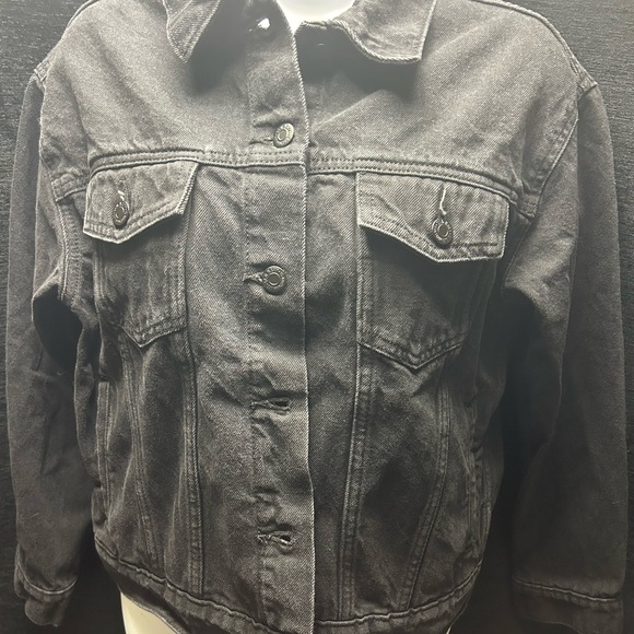 UPCYCLED one of a kind, Journey Music Denim Jacket - Picture 3 of 3